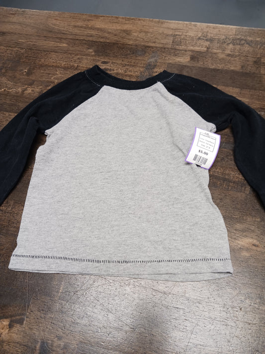 Grey/Black Old Navy Longsleeve Shirt, 2T B