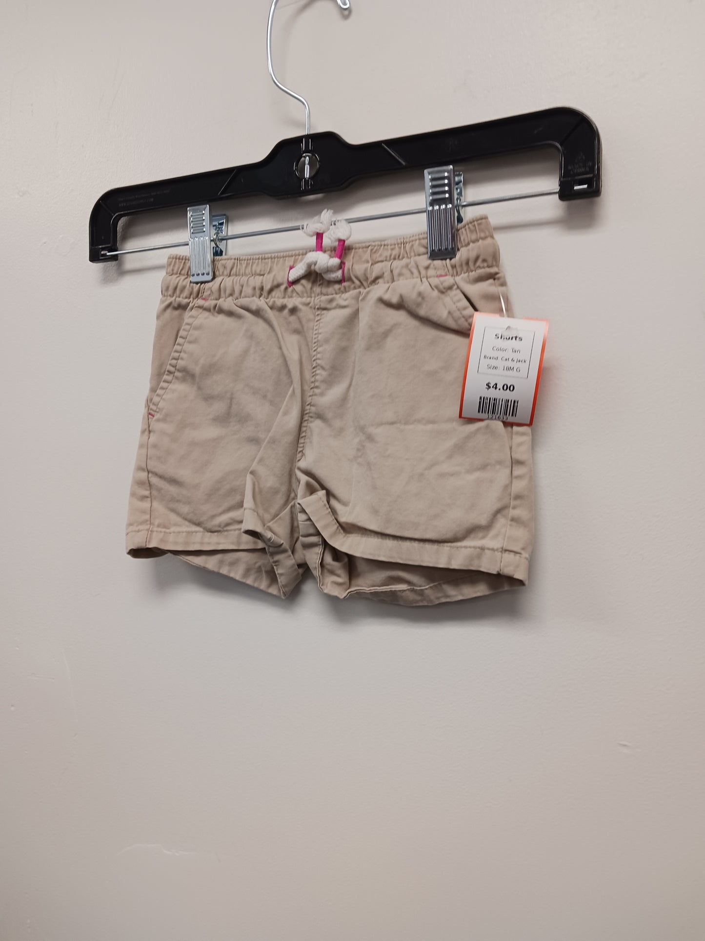 Tan Cat & Jack Shorts, 18M G
