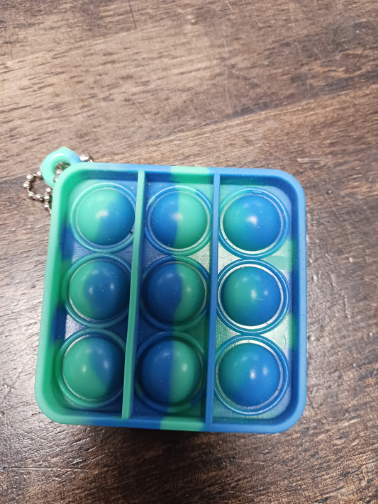 Blue/Green  Keychain Pop Its