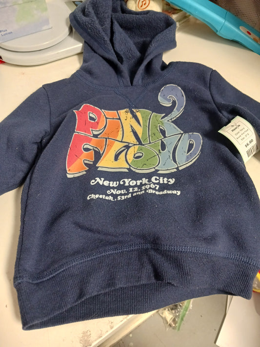 Navy Pink Floyd Hoodie, 3T B