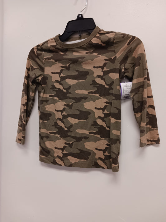 Green Camo Wonder Nation Longsleeve Shirt, 6 B
