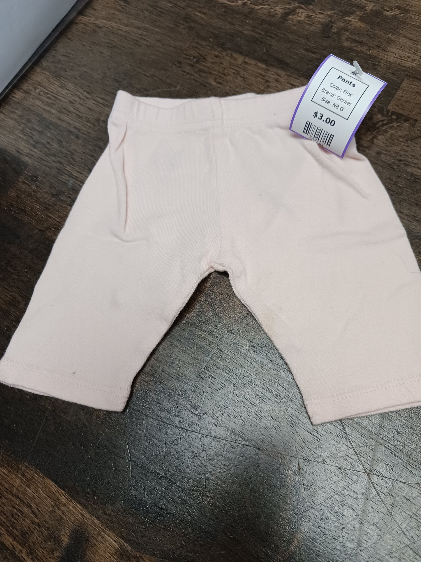 Pink Gerber Pants, NB G
