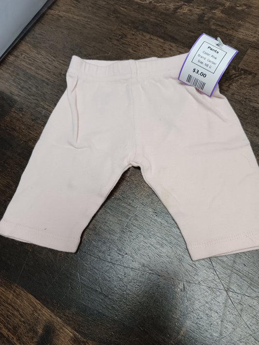 Pink Gerber Pants, NB G