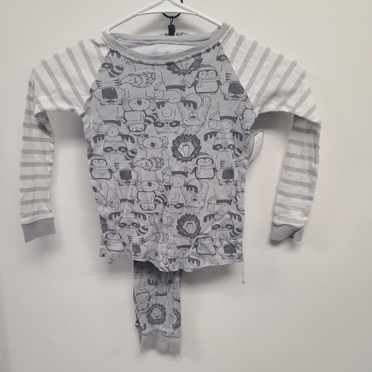 grey carters animal 2 piece pjs, 5T B