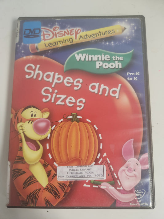 Winnie The Pooh Shapes And Sizes DVD