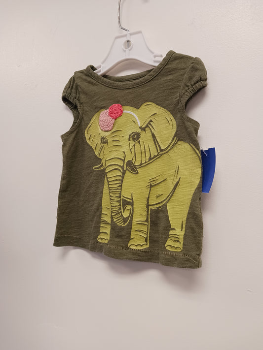 Green Elephant Old Navy Shirt, 12M G