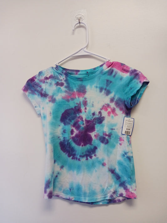 blue/purple Wonder Nation Tye Dyed Tshirt 7/8, 7 G