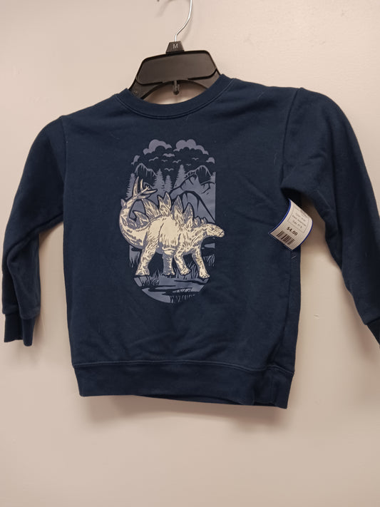 blue Garanimals Long Sleeve Dino Sweat shirt, 4T B