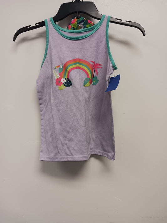 Purple/green/orange Cat & Jack 2 Piece Tropical PJs 7/8, 7 G