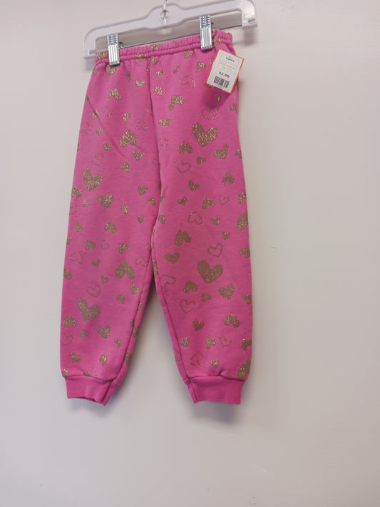 Pink/Gold Heart Garanimals Pants, 4T G
