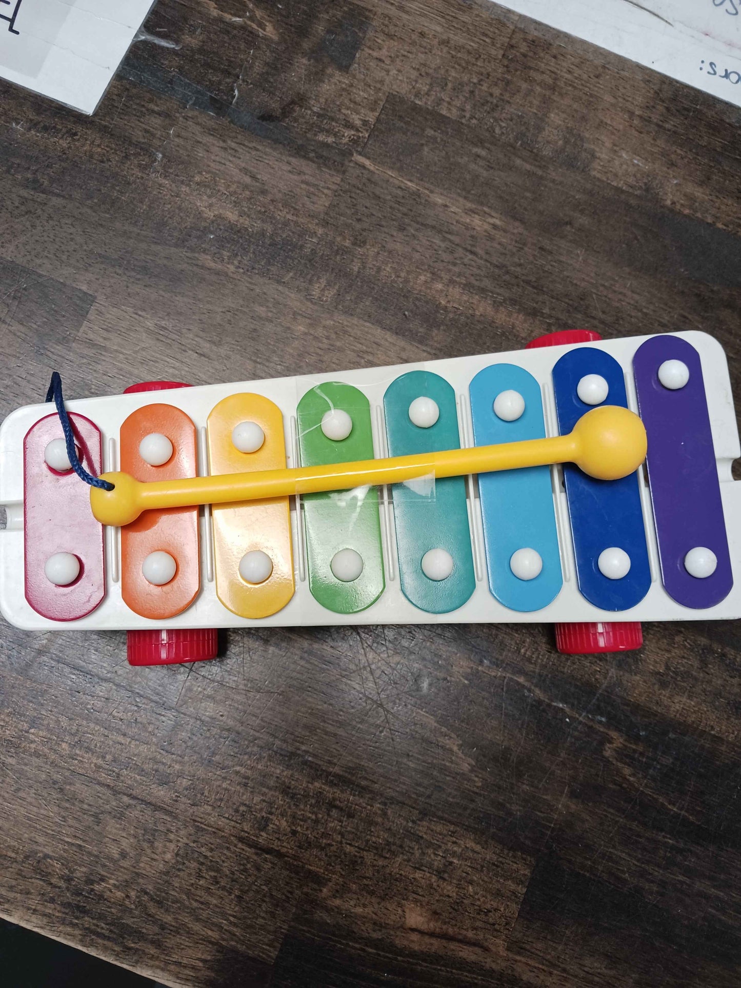 White/Colorful  Pull-A-Tune