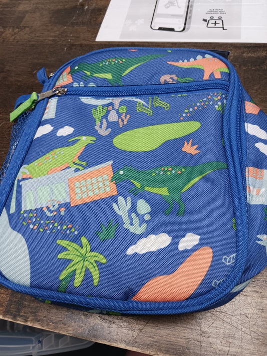 Blue/Green Dino  Lunch Box