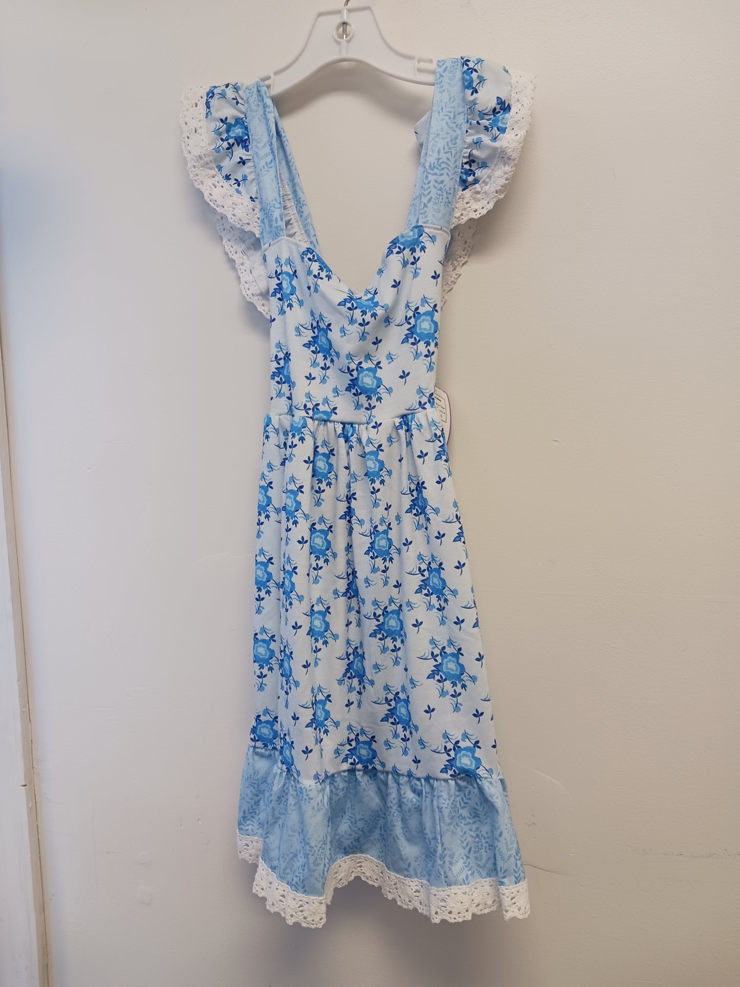 Blue Flower Boutique Dress, 6 G
