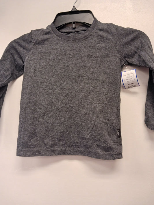 Grey Lee Long Sleeve Shirt, 4T B