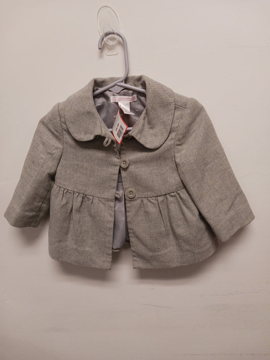 Grey Janie & Jack Coat, 6-12M G