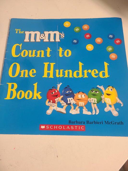 The M&M's count to hundred book2.00