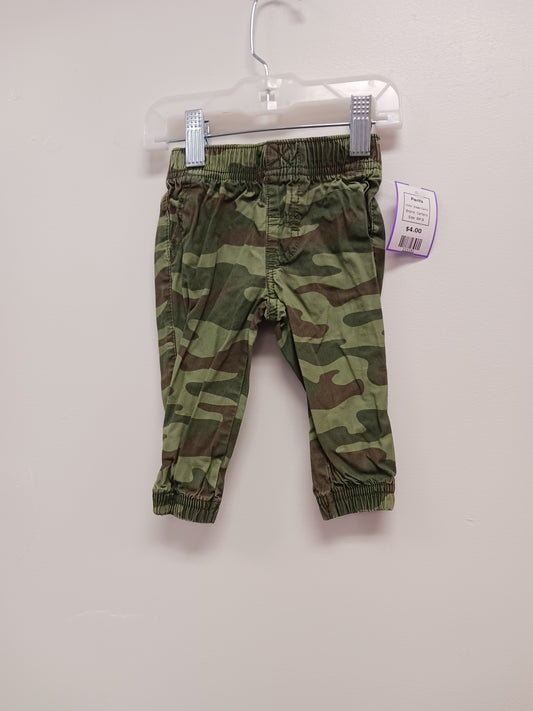 Green Camo Carters Pants, 6M B