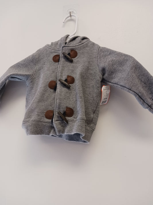 Grey Carters Toggled Jacket, 12M B