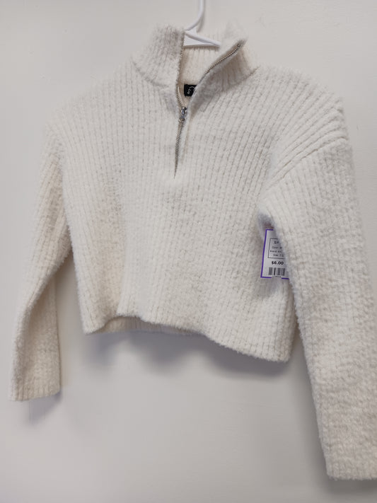 White Art Class 1/4 Zip, 7 G
