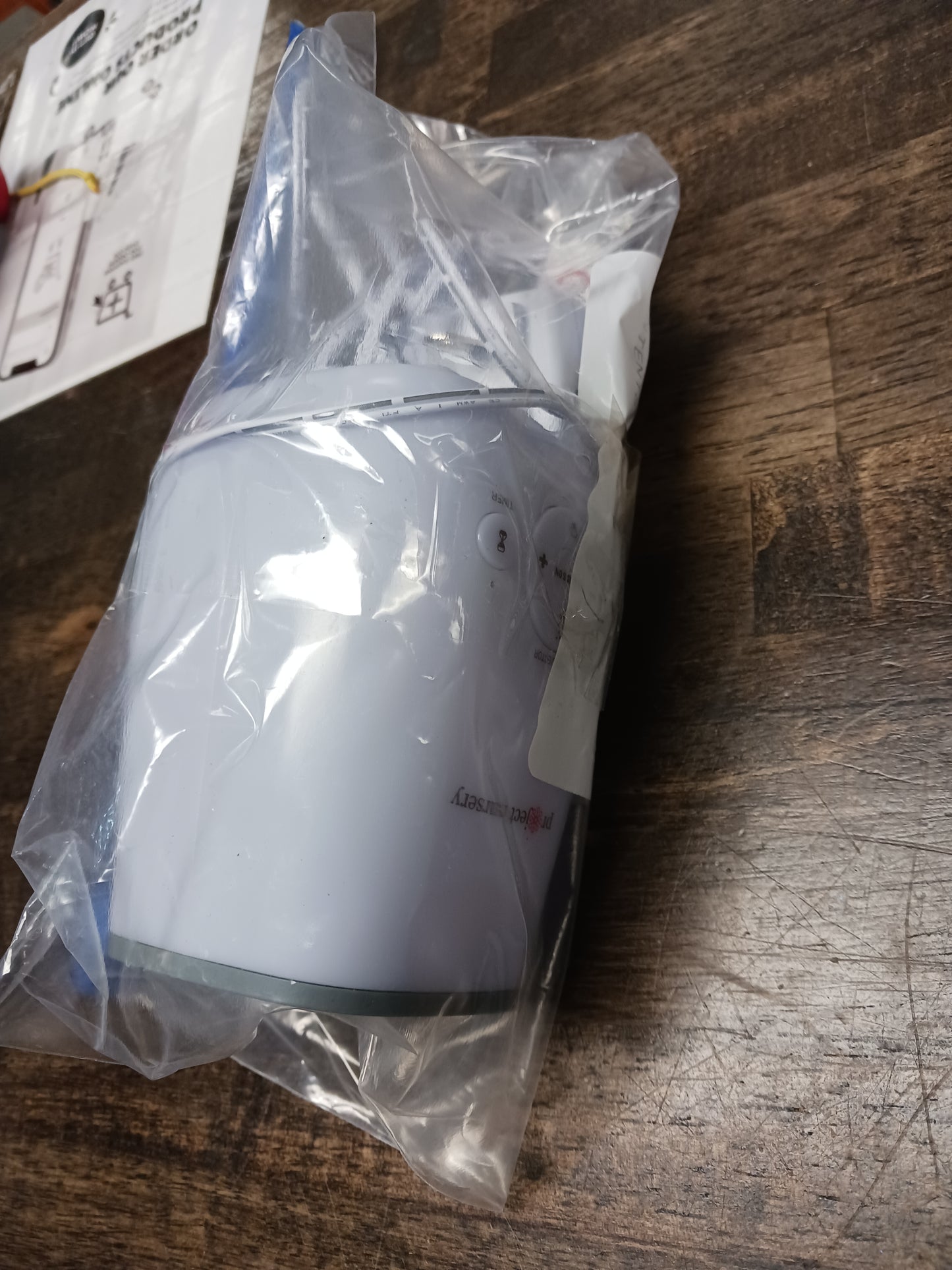 White/Grey Project Nursery Projector