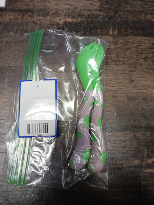 Green/purple  Spoon and Fork Toddler