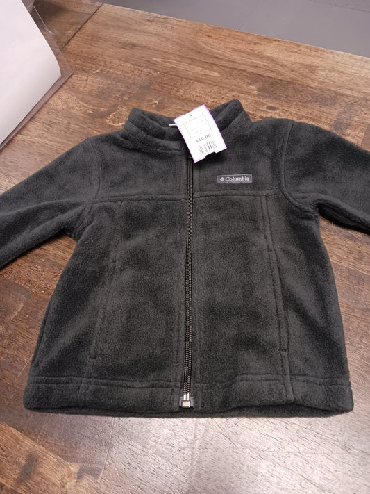 Black Columbia Fleece Jacket 6-12M, 6M G