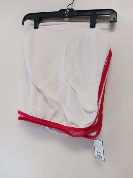 white/red Springs Baby Crab & Frog Hooded Towel