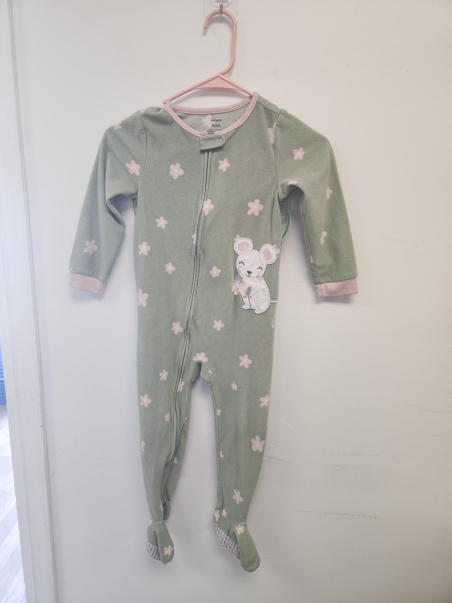Green/Pink Carters Sleeper, 5T G