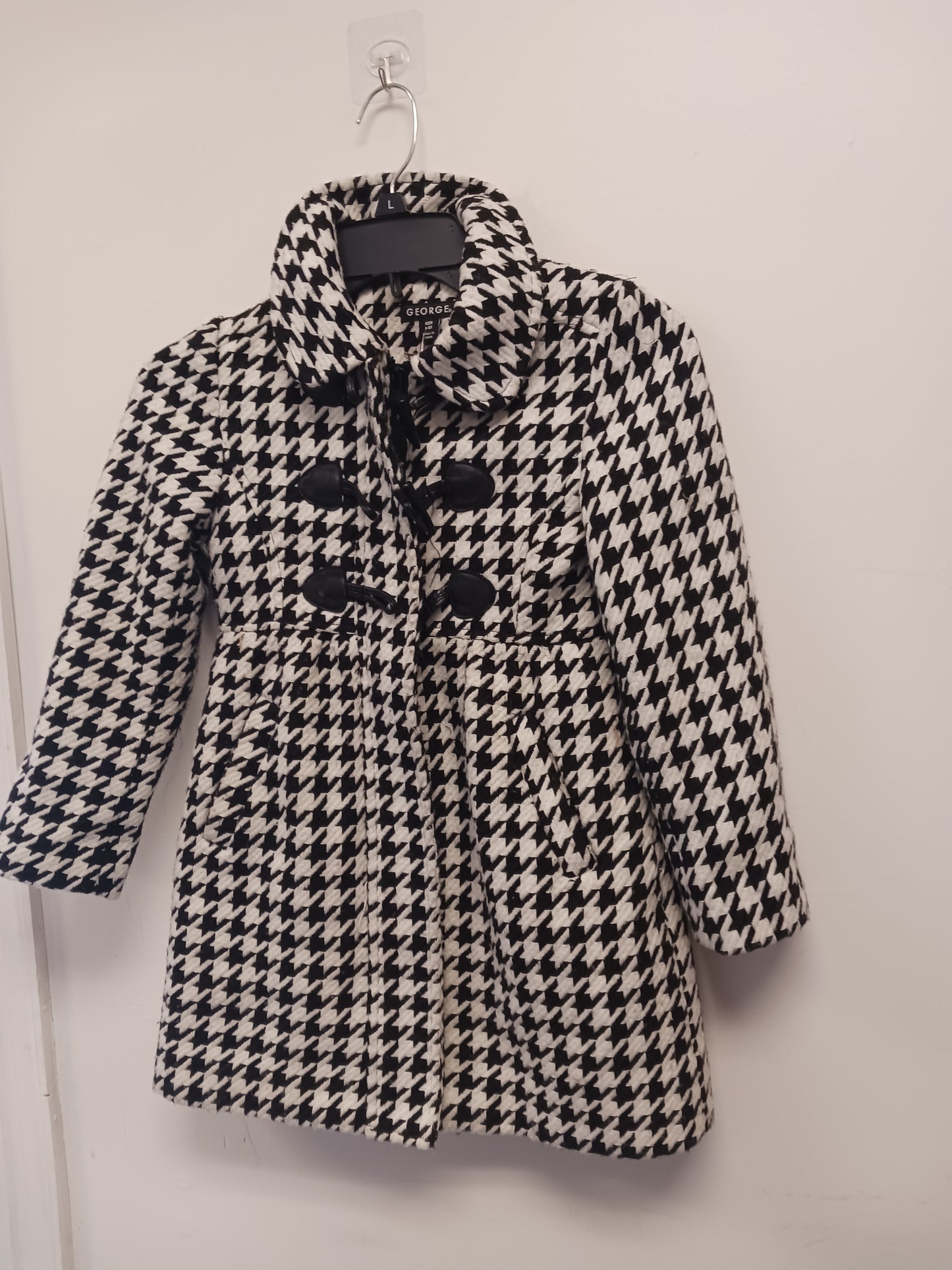Black/White George Coat, 6 G