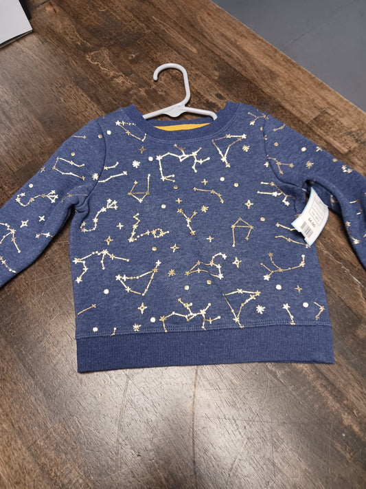Navy Constellation Cat & Jack Longsleeve Shirt, 18M G