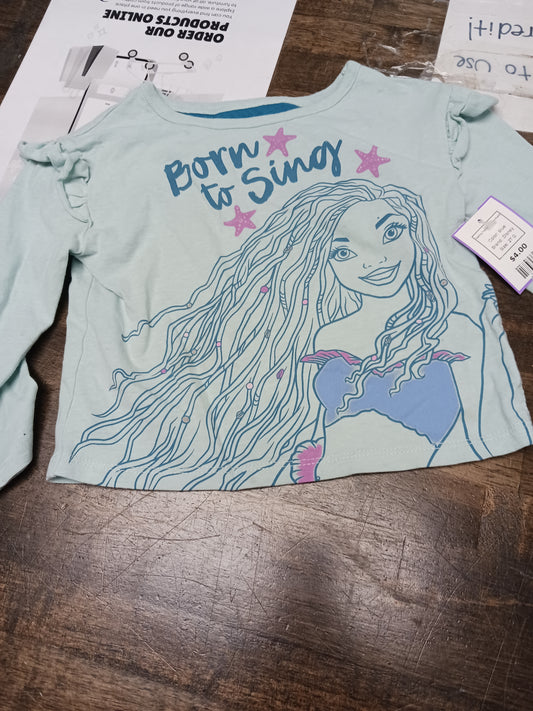 blue Disney Swing Top Little Mermaid, 2T G