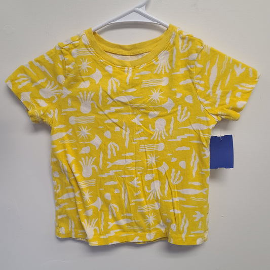 Yellow/White Old Navy Shirt, 4T B