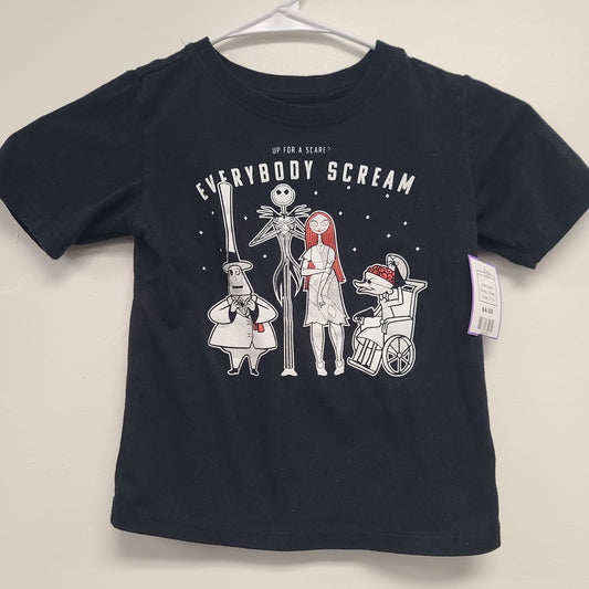 black Disney Nightmear before christmas tshirt, 2T B