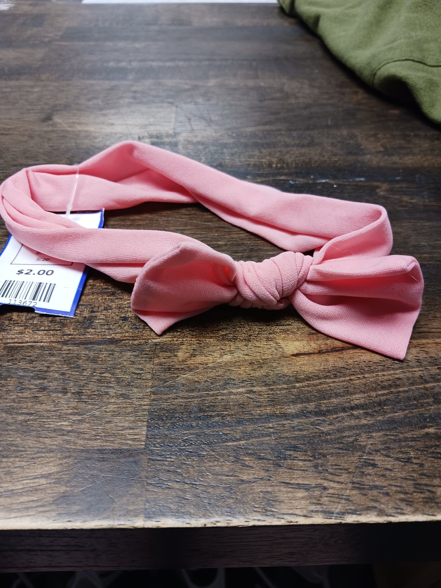 pink  bow