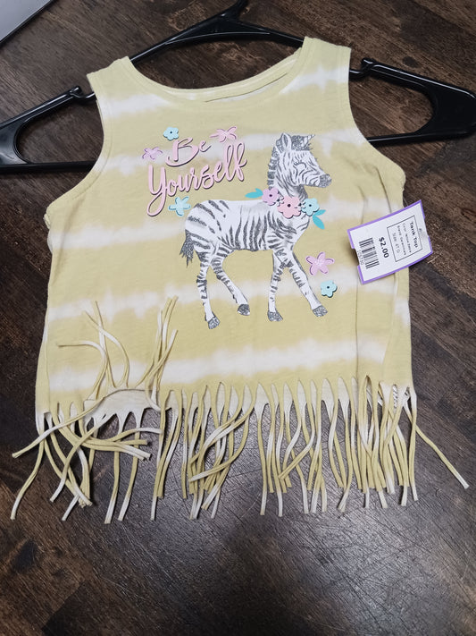 Yellow Zebra Garanimals Tank Top, 4T G
