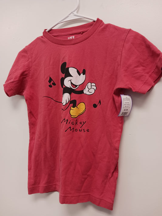 Red Disney Mickey Mouse Tshirt, 10 B