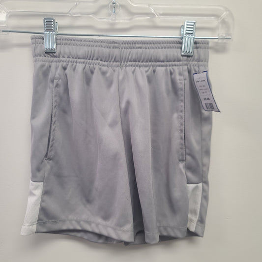 grey all in motion athletic shorts, 4T B