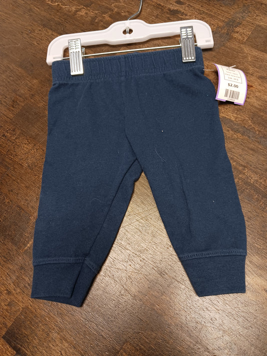 Navy Garanimals Pants, 3M B