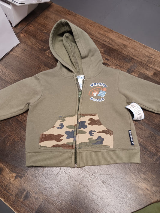 Green Buster Brown Jacket, 12M B