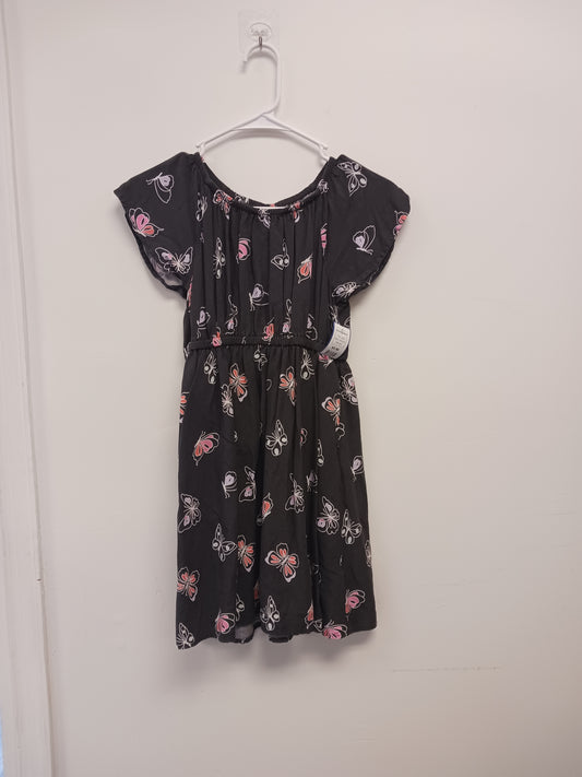 grey Cat & Jack Butterfly Dress, 8 G