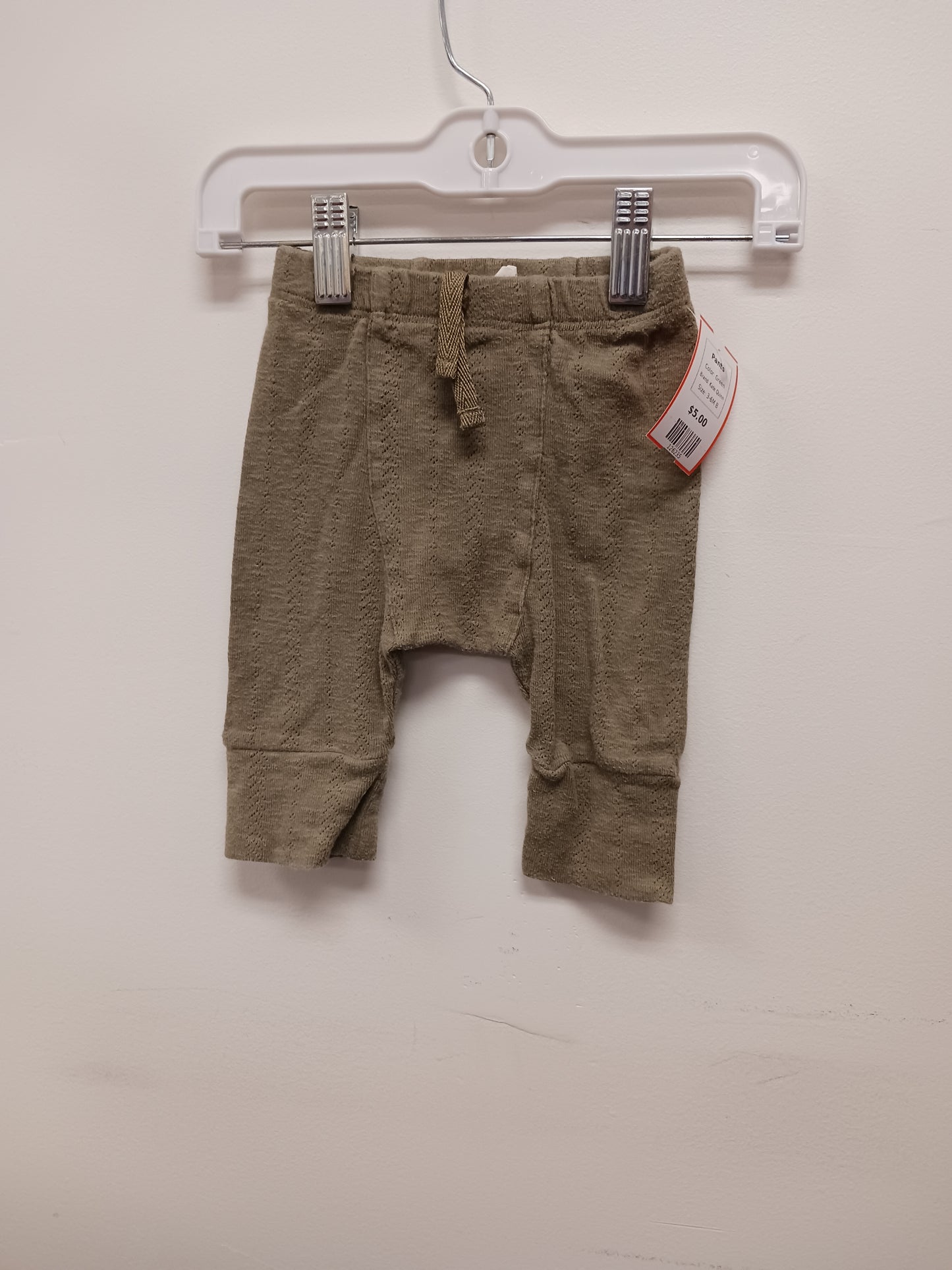 Green Kate Quinn Pants, 3-6M B