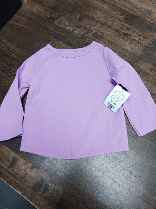 purple Garanimals Long Sleeve Shirt, 12M G