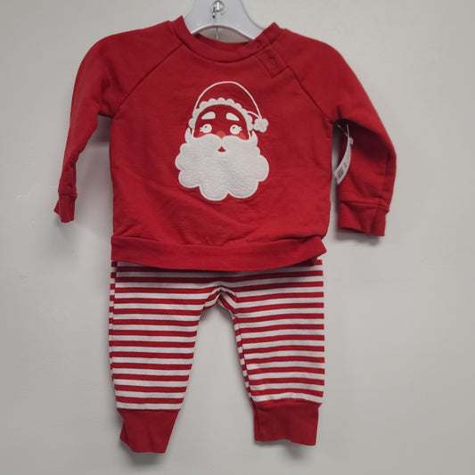 Red/White Christmas Cat & Jack Outfit, 6-9M G