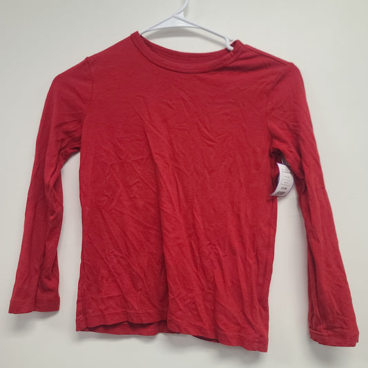 Red Wonder Nation Longsleeve Shirt, 6 B