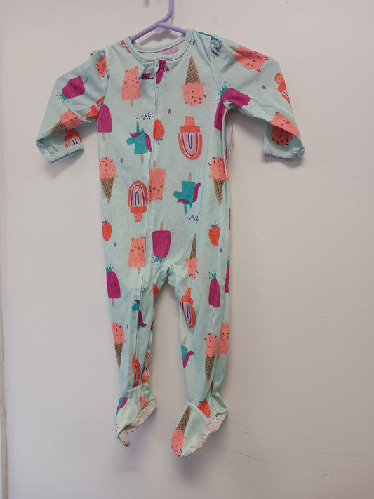 Blue Unicorn/Ice Cream/Rainbow Carters Sleeper, 18M G