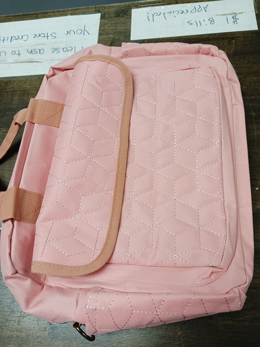 Pink  Diaper Bag