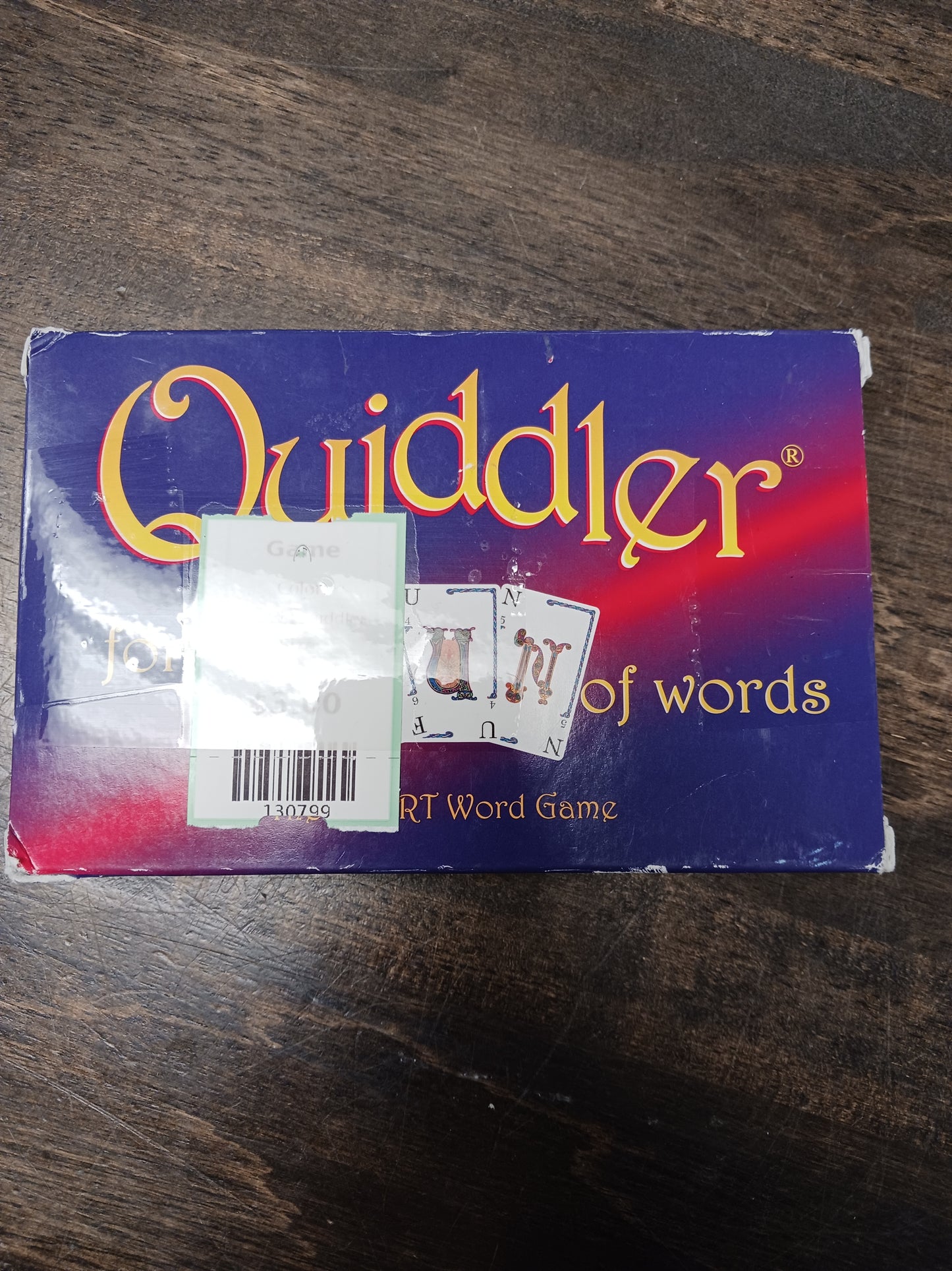Quiddler Game