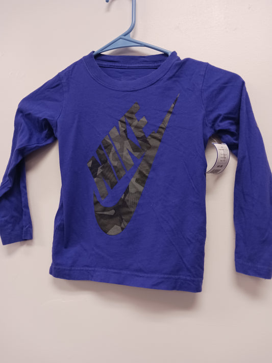 Purple Nike Long Sleeve Shirt, 4T B