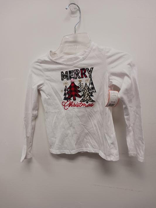 White Magical Season Long Sleeve Christmas Shirt, 4 G