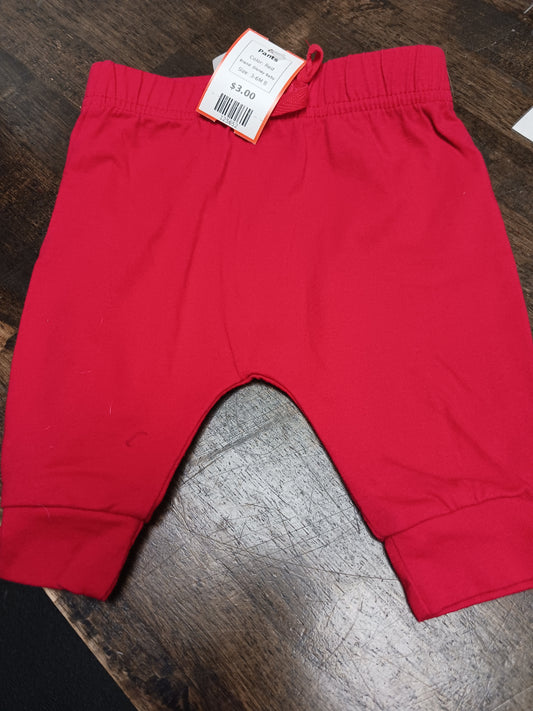 Red Disney Baby Pants, 3-6M B